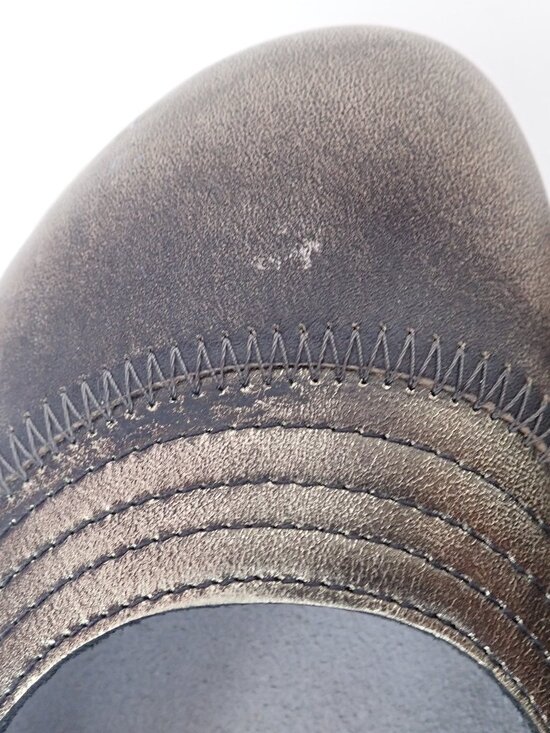 Naot Womens Sz 7/7.5 EU 38 Brown Gold Leather Kirei Mary Jane Shoes - Picture 7 of 12